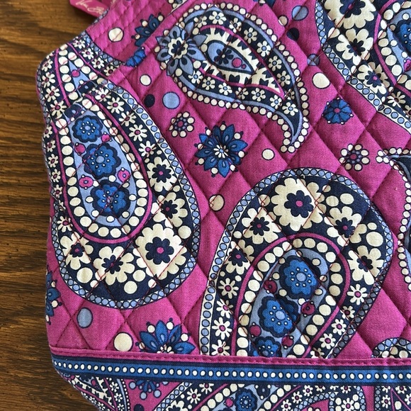 Vera Bradley Angle Tote Boysenberry - Picture 2 of 11